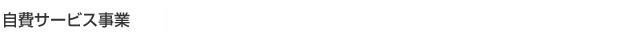 自費サービス事業